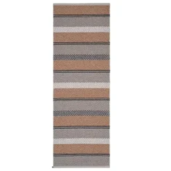 Sale Horredsmattan - Tæppe - Mason - 70 x 210 cm - Beige/Rust/Blå