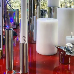 Discount Hove Home - Adventstal til lysestager - Rustfrit stål