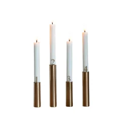 Hove Home - Adventstal til lysestager - Brass