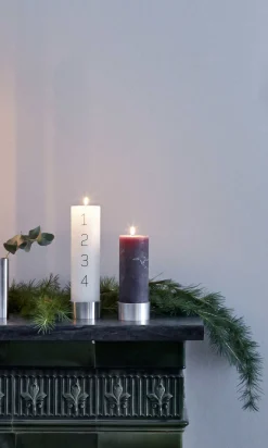 Outlet 55° N Hove Home - Fat Light - Rustfrit stål - Højde 4 x Ø8