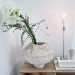 New Hove Home - High Light lysestage - Rustfrit stål - H28 cm