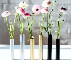 Sale Hove Home - Slim Vase Rustfri stål - Højde 14 cm