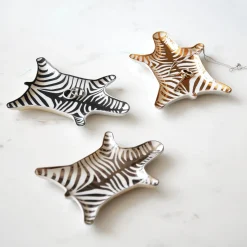 Discount Jonathan Adler - bakke - Zebra - sølv
