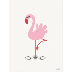 Sale KAI Copenhagen - Plakat med flamingo - 50x70 cm.