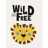 KAI Copenhagen - Plakat - Wild and free - 30x40 cm.