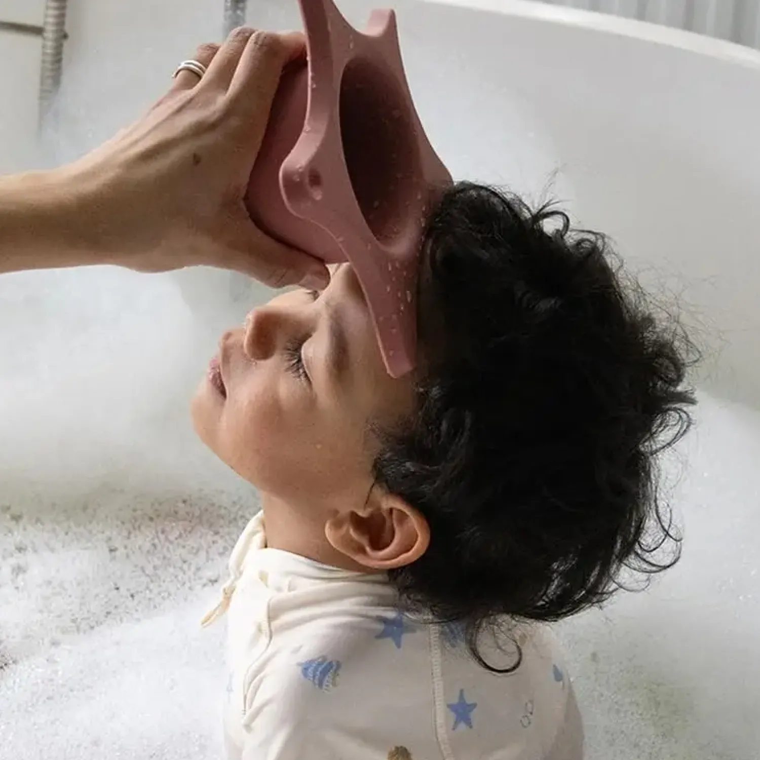 Online Kindsgut - Shower Aid - Søstjerne - Støvet Pink