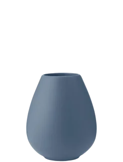 Discount Knabstrup Keramik - Earth vase H 14 cm dusty blue