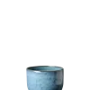 Knabstrup Keramik - urtepotteskjuler Ø 12,5 cm dusty blue