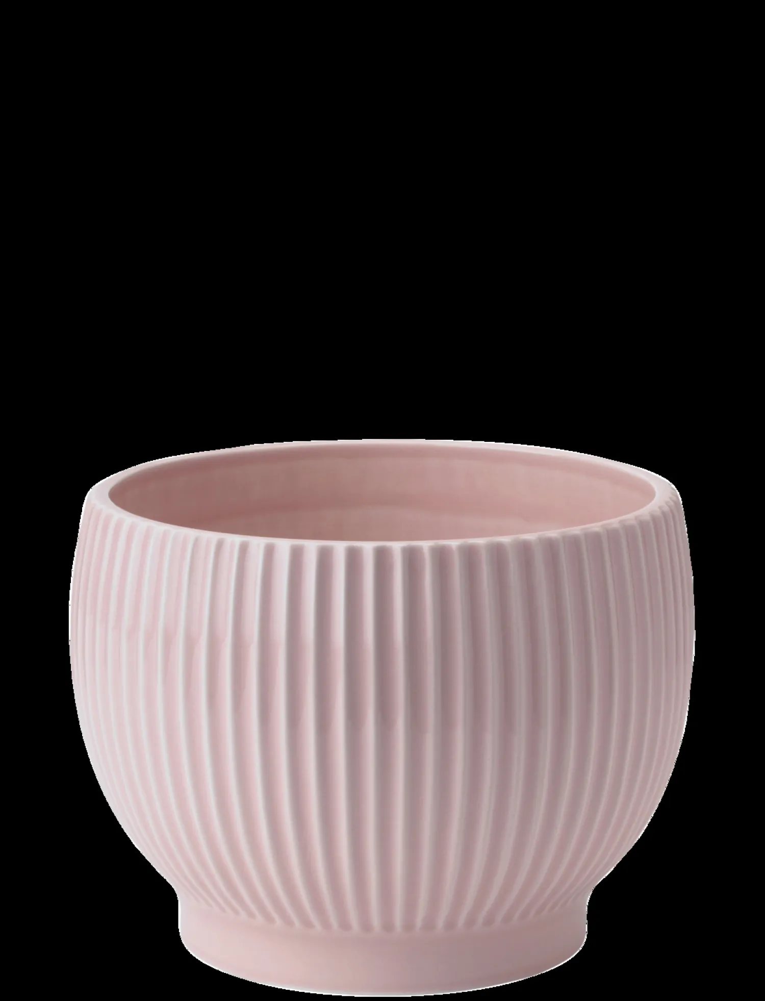 Best Knabstrup Keramik - urtepotteskjuler Ø 18 cm ripple rose