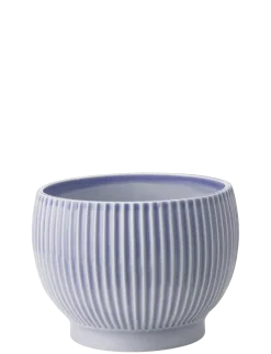 Sale Knabstrup Keramik - urtepotteskjuler Ø 16 cm ripple lavender