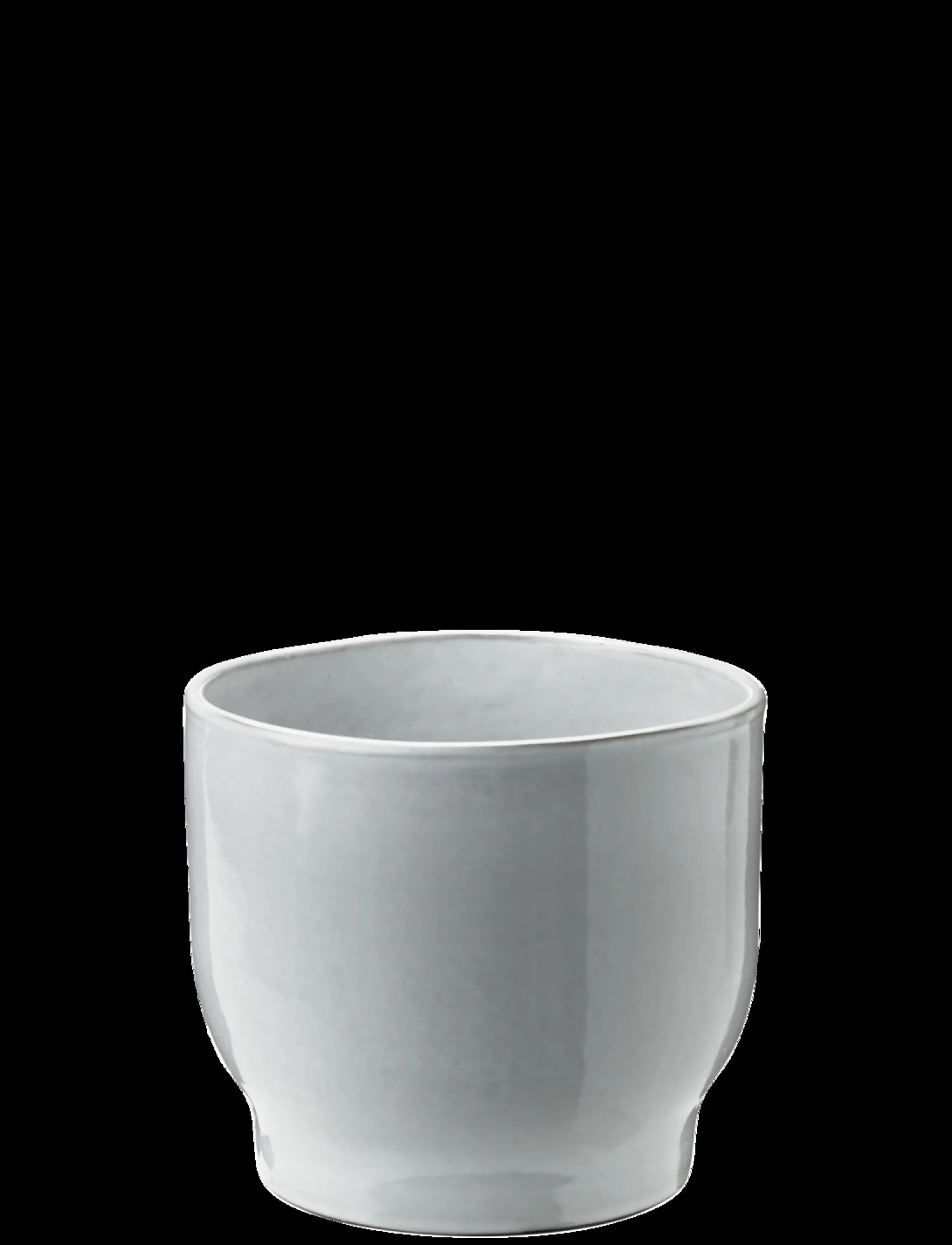 Knabstrup Keramik - urtepotteskjuler Ø 16.5 cm white