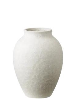 Hot Knabstrup Keramik - vase H 12.5 cm white