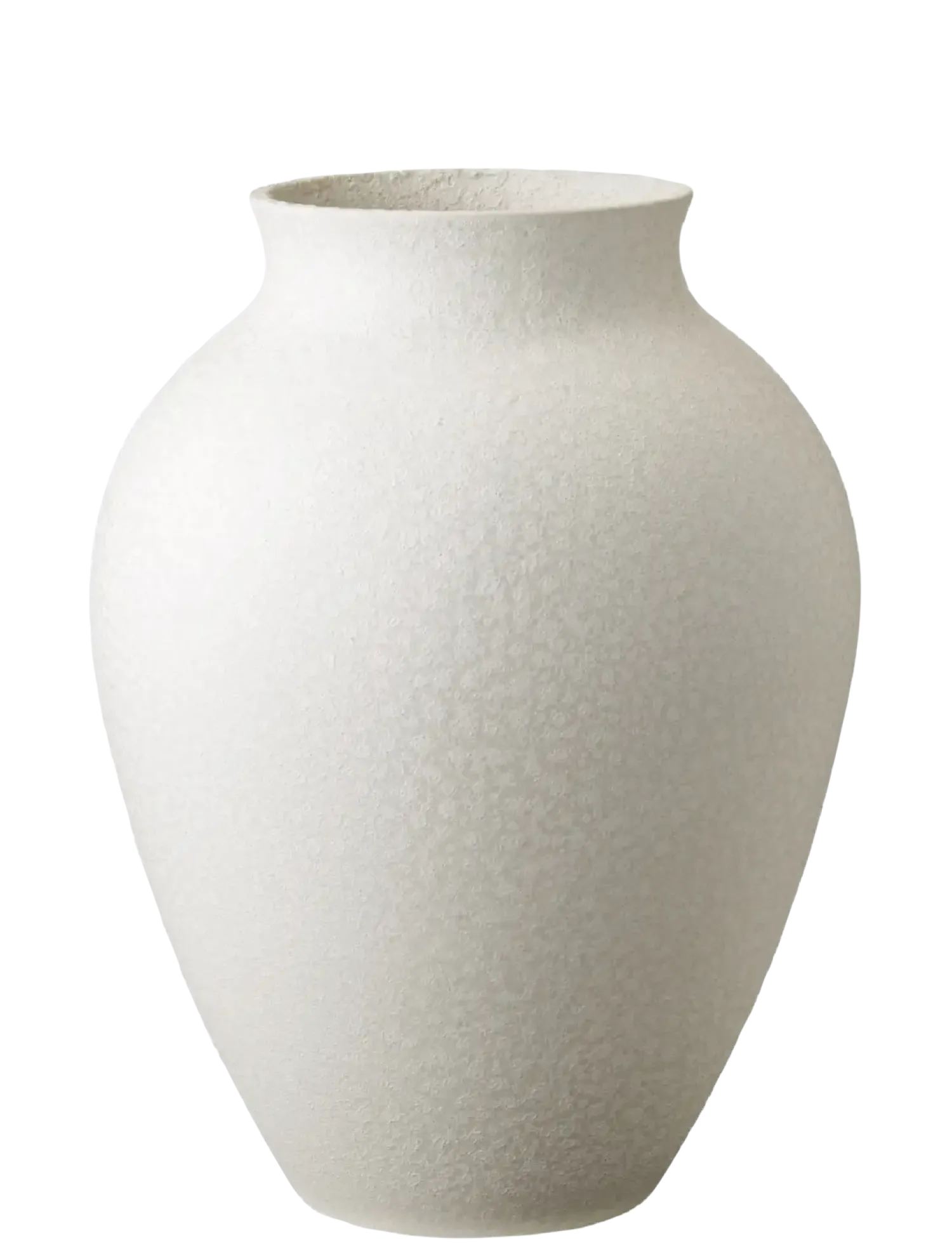 Knabstrup Keramik - vase H 27 cm white