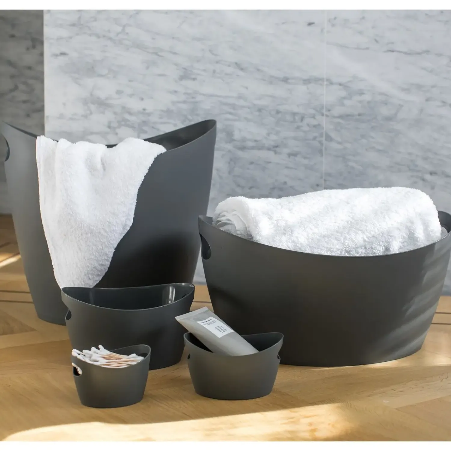 Discount Koziol - Balje - Bottichelli Recycled XL - Ash Grey