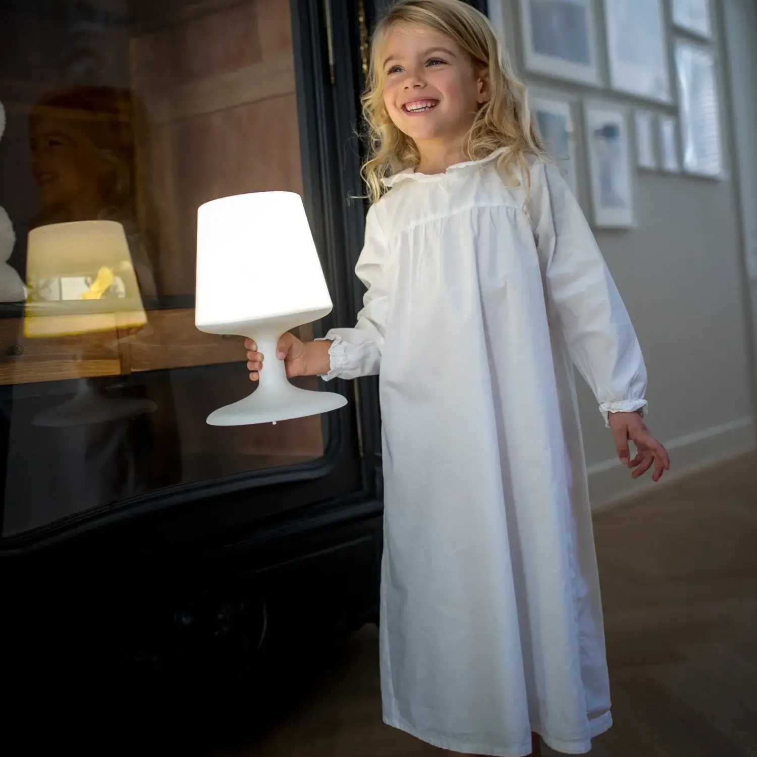 Koziol - Light to go - lampe - hvid