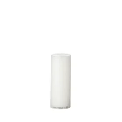 Clearance Kunstindustrien - Blok stearinlys - Hvid - 7 x 18 cm