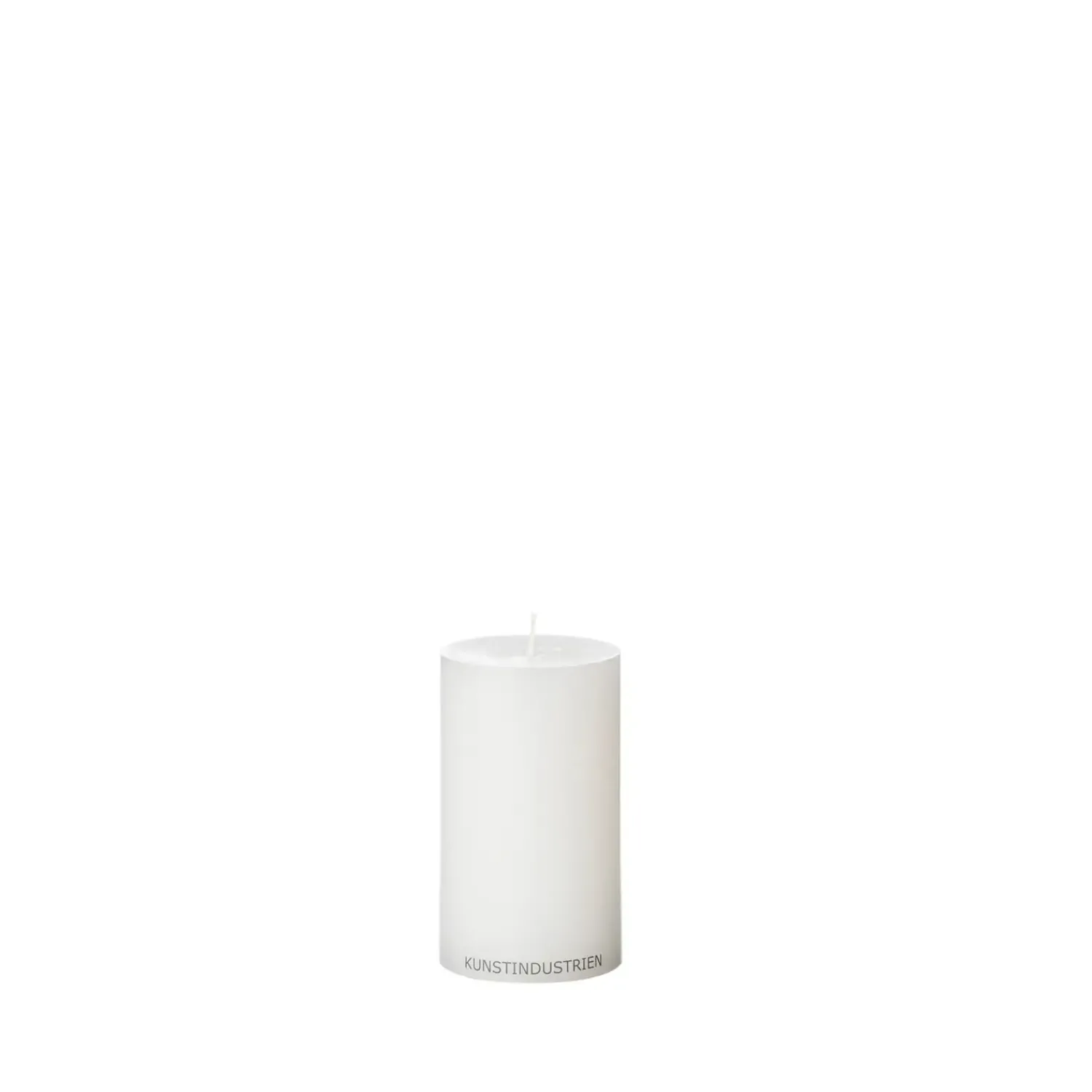 Outlet Kunstindustrien - Blok stearinlys - Hvid - 7 x 12 cm
