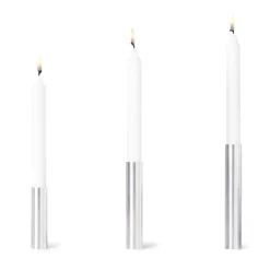 Outlet Kunstindustrien - Box 3 Slim Light lysetage Rustfrit stål - Højde 10 cm, 14 cm ,17 cm