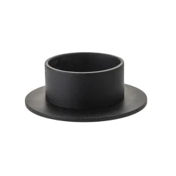 New Kunstindustrien - Circle lysestage Ø5 cm - Sort