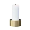 Discount Kunstindustrien - Fat Light - Messing - Højde 4 x Ø8 cm