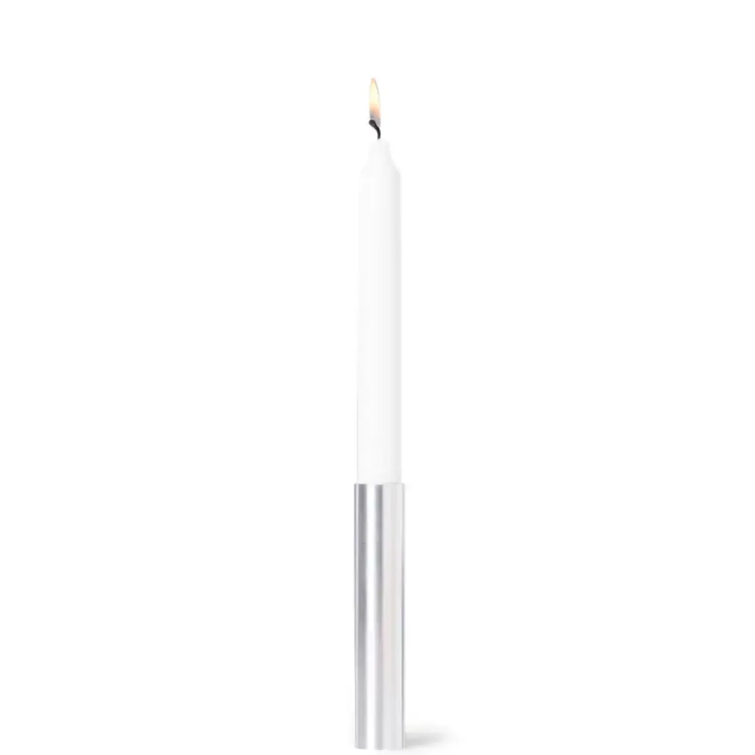 Clearance Kunstindustrien - Slim Light lysetage rustfri stål - Højde 14 cm