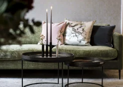 New Kunstindustrien - Slim Light Lysetage - Sort - Højde 17 cm