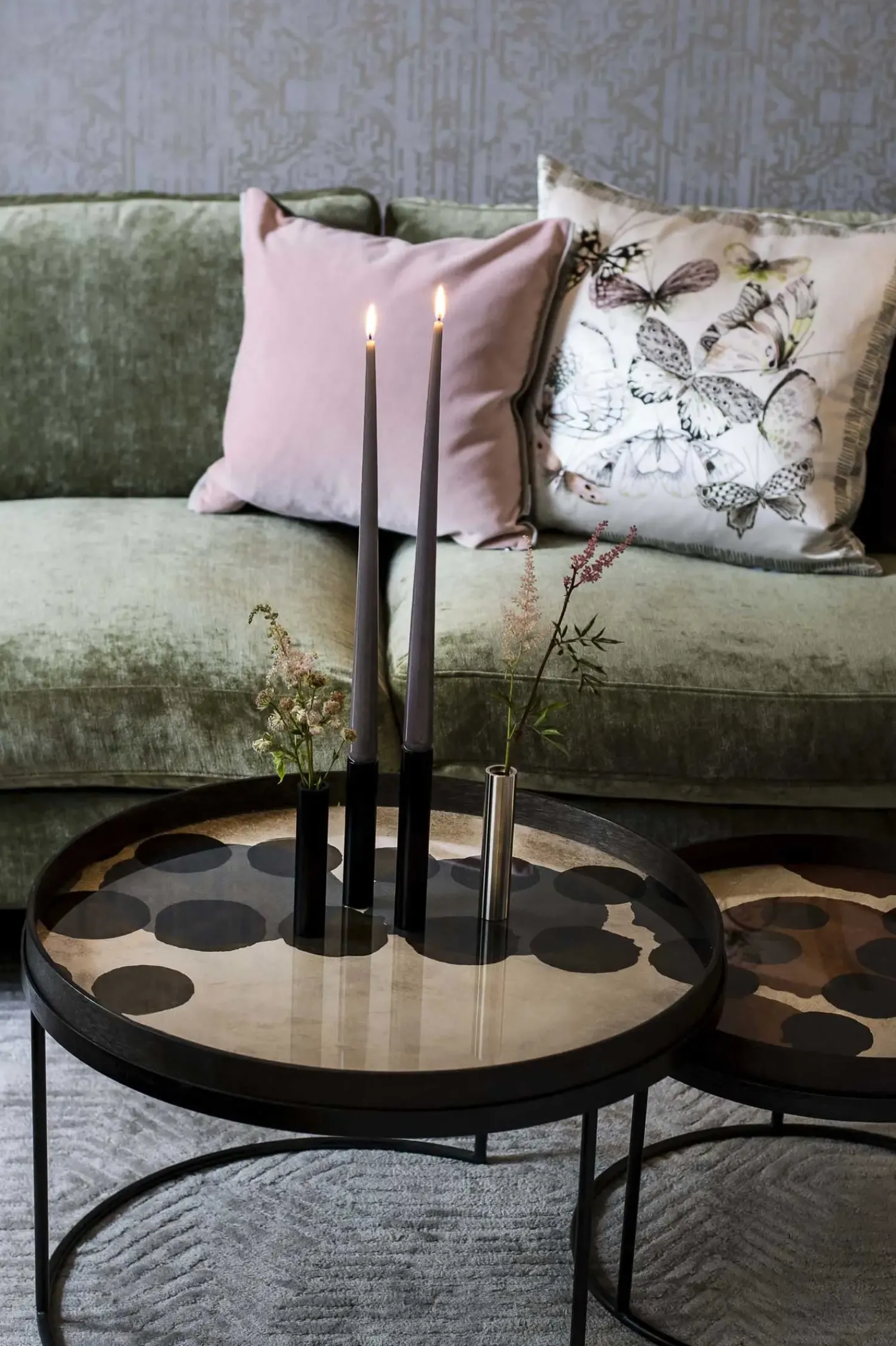 Best Kunstindustrien - Slim Light lysetage - Sort - Højde 10 cm