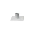 Clearance Kunstindustrien - Square lysestage Ø2,2 - Hvid