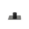 Online Kunstindustrien - Square lysestage Ø2,2 - Sort