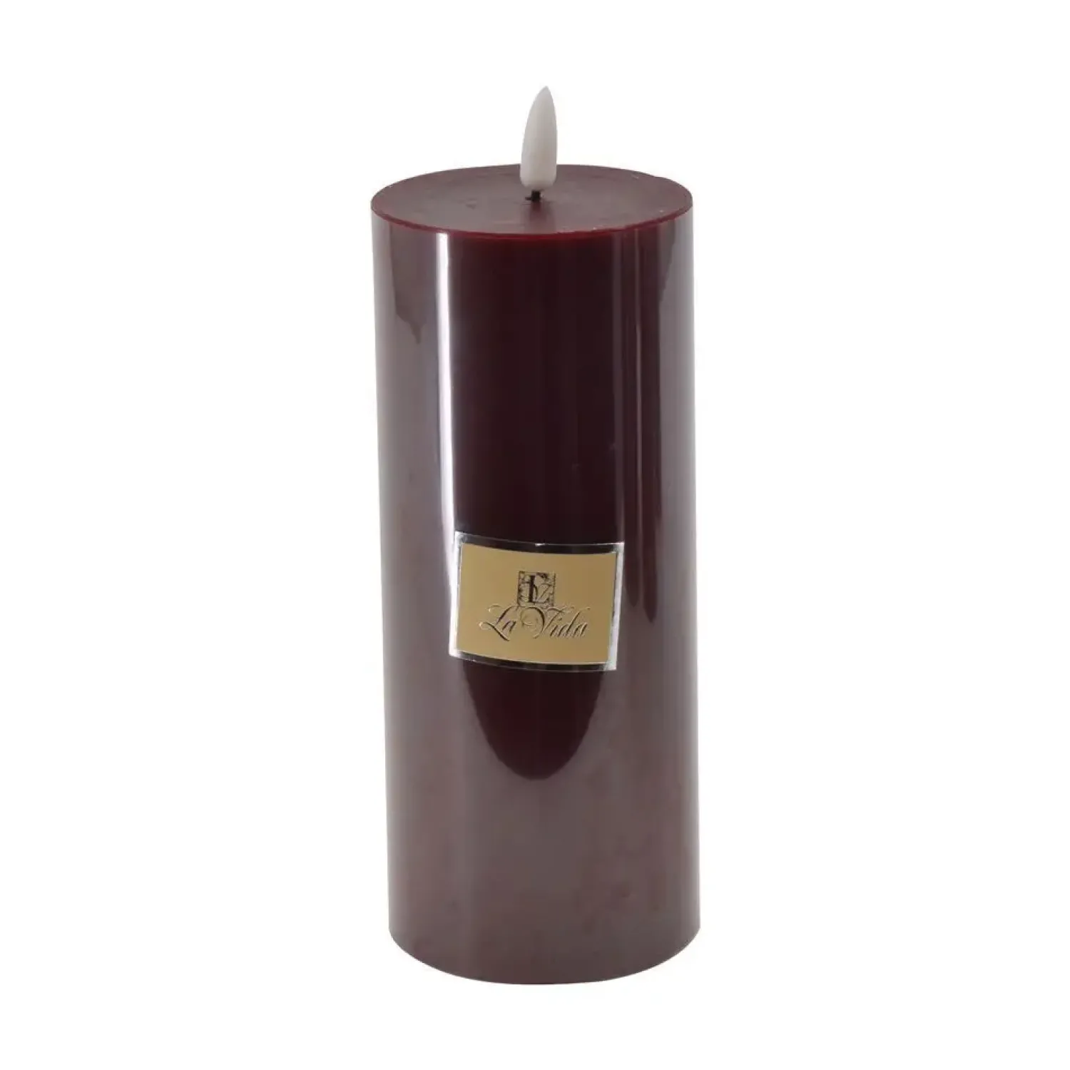 Outlet La Vida - LED Bloklys Modern - Bordeaux