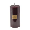 Discount La Vida - LED Bloklys Modern - Bordeaux
