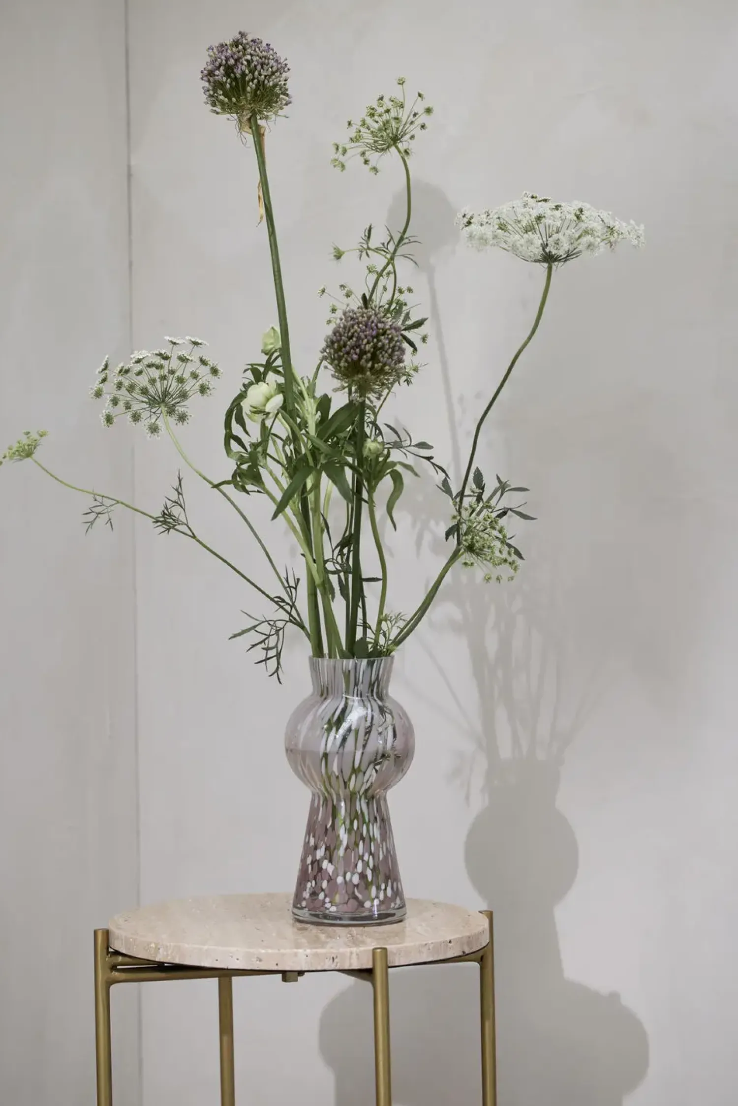 Outlet Lene Bjerre - Dorelle vase H20 cm. Gammelrosa