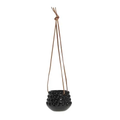Best Lene Bjerre - Dotsie hængepotte Ø12cm sort
