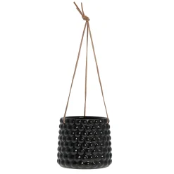 Discount Lene Bjerre - Dotsie hængepotte Ø18cm sort
