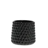 New Lene Bjerre - Dotsie urtepotteskjuler Ø18cm sort