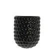 Best Lene Bjerre - Dotsie væghængt vægpotte H20 cm. sort