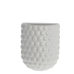 Online Lene Bjerre - Dotsie væghængt vægpotte H20 cm. hvid