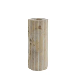 Hot Lene Bjerre - Eliana lysestage 12,5 cm. sand marmor