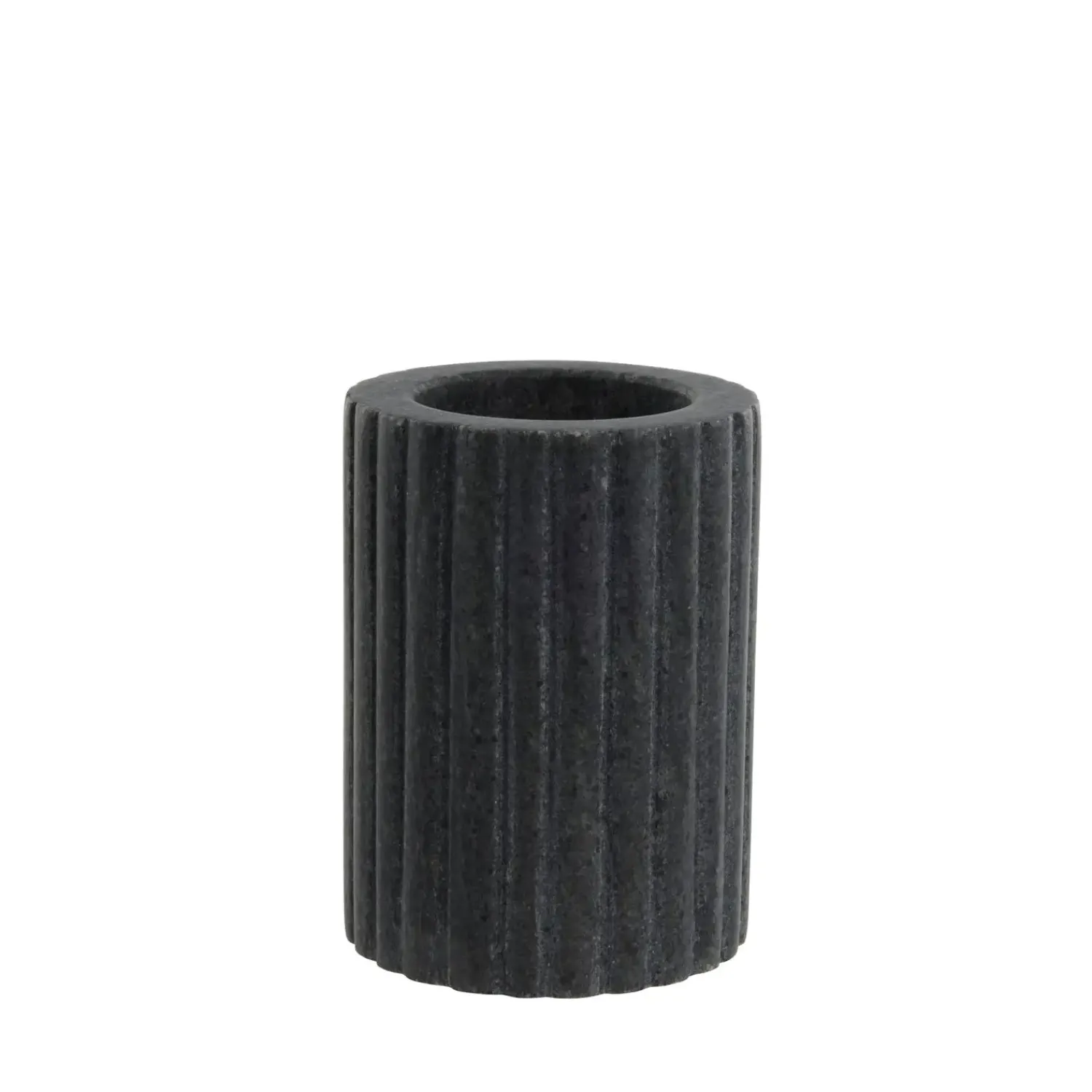 Online Lene Bjerre - Eliana tandkrus 10,5 cm. sort marmor