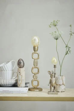Best Lene Bjerre - Eliana tandkrus 10,5 cm. sand marmor