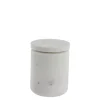 Outlet Lene Bjerre - Ellia krukke 9x9 cm. hvid marmor