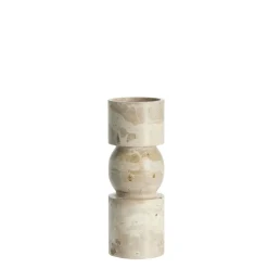 Sale Lene Bjerre - Ellia Marmor lysestage H23 cm. sand