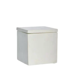 Lene Bjerre - Ellia æske H13 cm. Marmor
