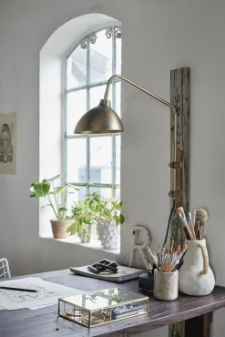 Online Lene Bjerre - Laura opbevarings æske guld 17,5x13 H4,5