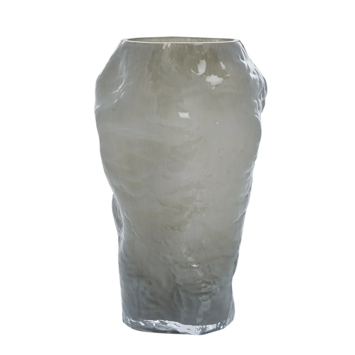 Outlet Lene Bjerre - Marinella vase H30,5 cm. sølvgrå