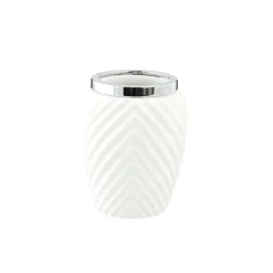 Clearance Lene Bjerre - Milda tandkrus H11 cm. hvid