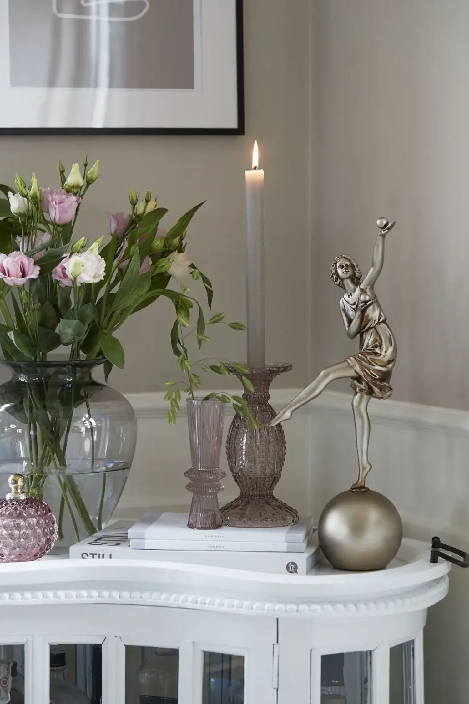 Clearance Lene Bjerre - Miya krukke H11 cm. rosa