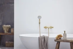 Outlet Lene Bjerre - Molli badehåndklæde 140x70 cm. sand