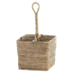Best Lene Bjerre - Norah køkkengrejholder 19,5x19,5 cm. natur