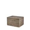 Hot Lene Bjerre - Norah æske m. låg 30x22 cm. Natur
